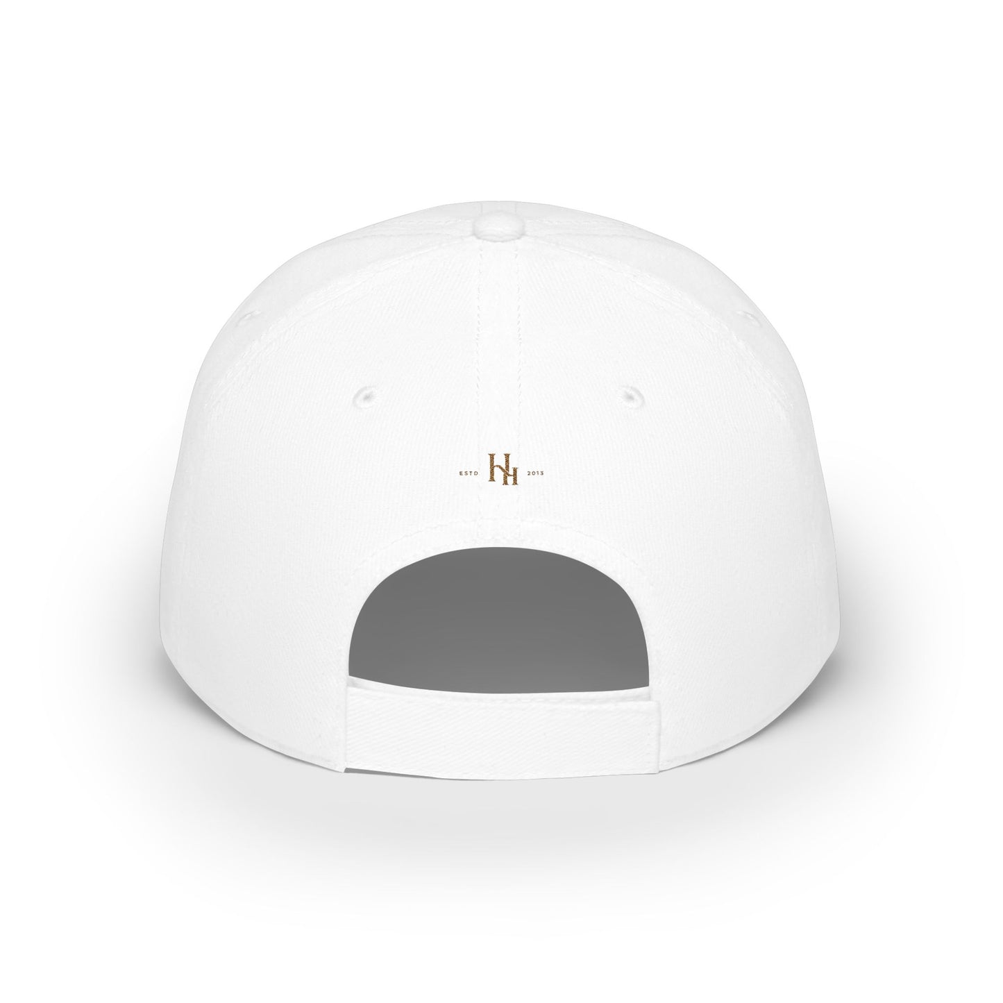 Baseball Cap — 'haus hepkat' Minimalist Red Low-Profile Hat