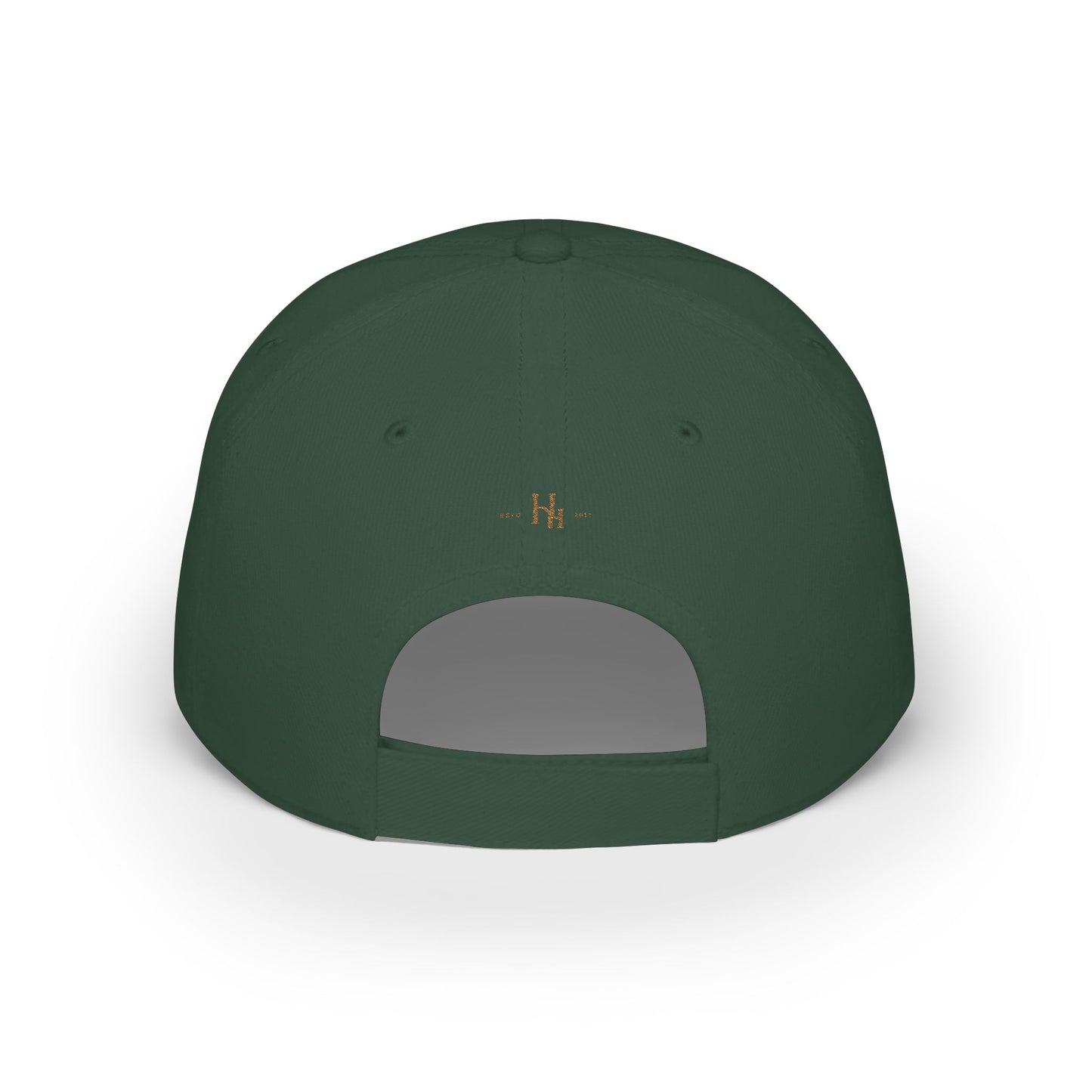 Baseball Cap — 'haus hepkat' Minimalist Red Low-Profile Hat