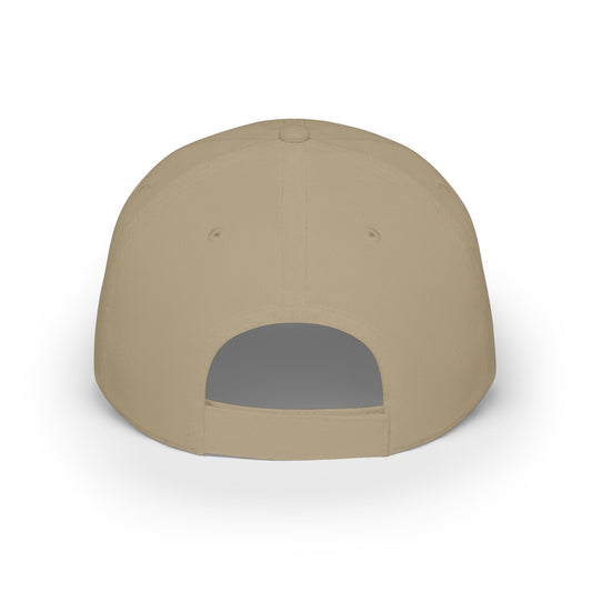 Low Profile Baseball Cap with Gold 'H' Monogram (ESTD 2018)