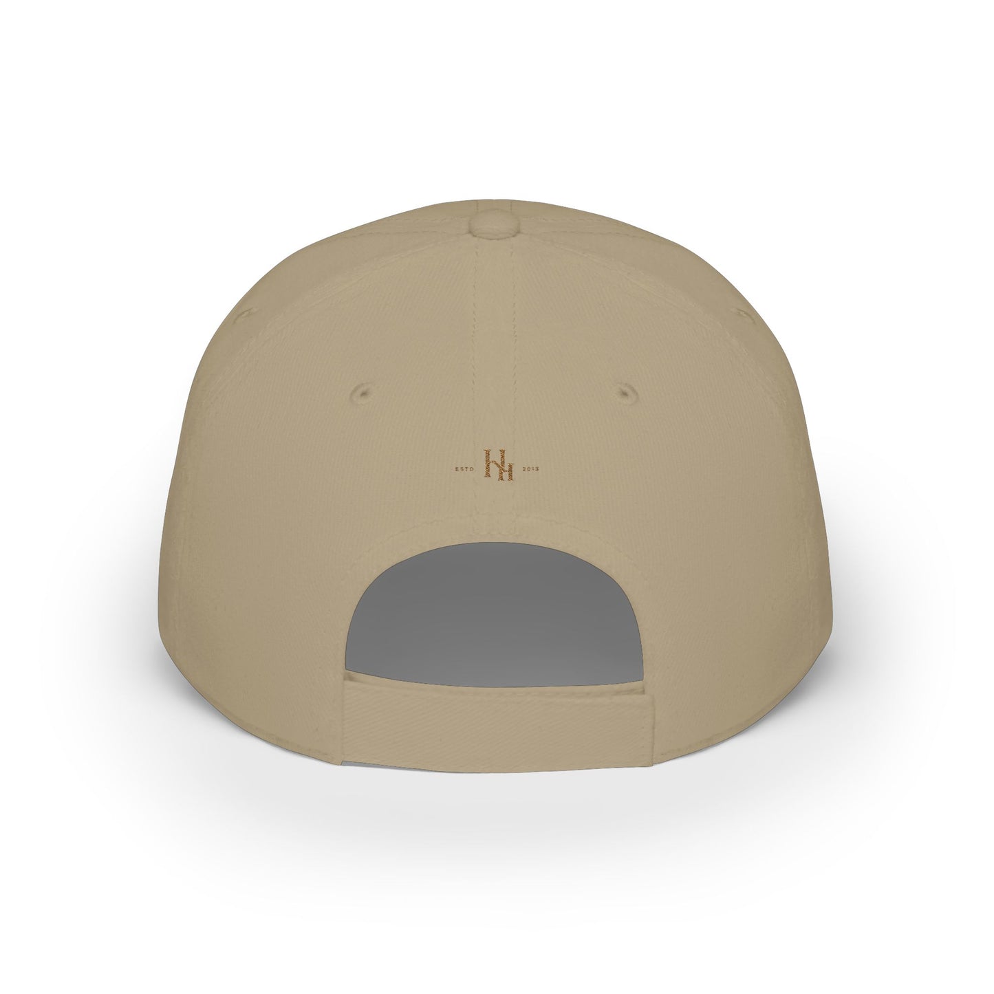 Baseball Cap — 'haus hepkat' Minimalist Red Low-Profile Hat