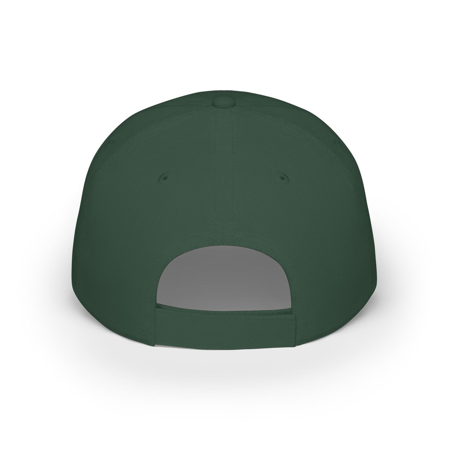 Low Profile Baseball Cap with Gold 'H' Monogram (ESTD 2018)